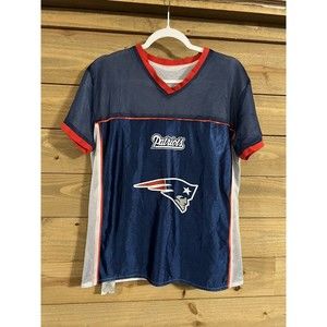 BD Patriots NFL Flag Jersey Reversible Size Adult Medium